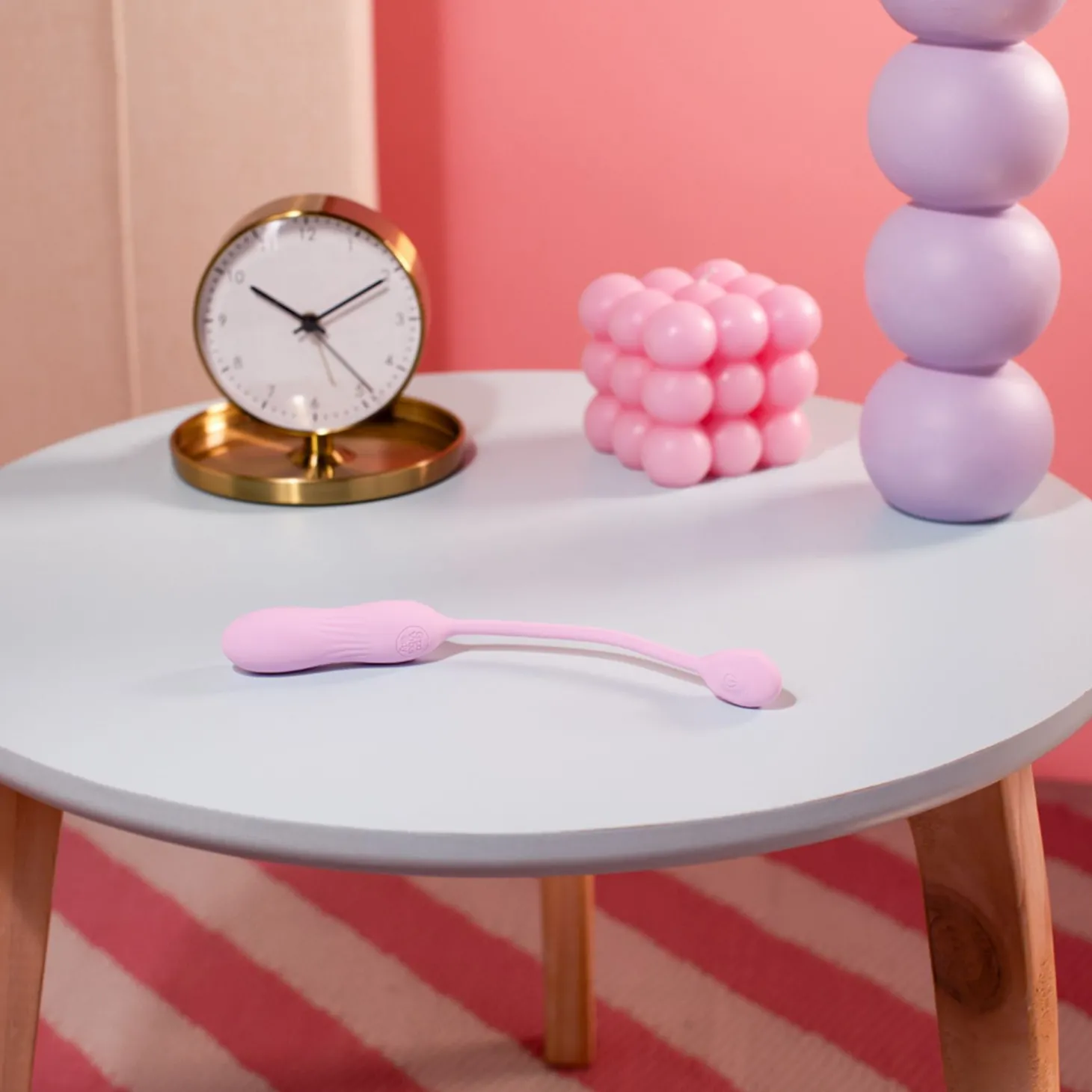 Good Vibes Only - Siva Vibrating Egg - Soft Silicone Roze