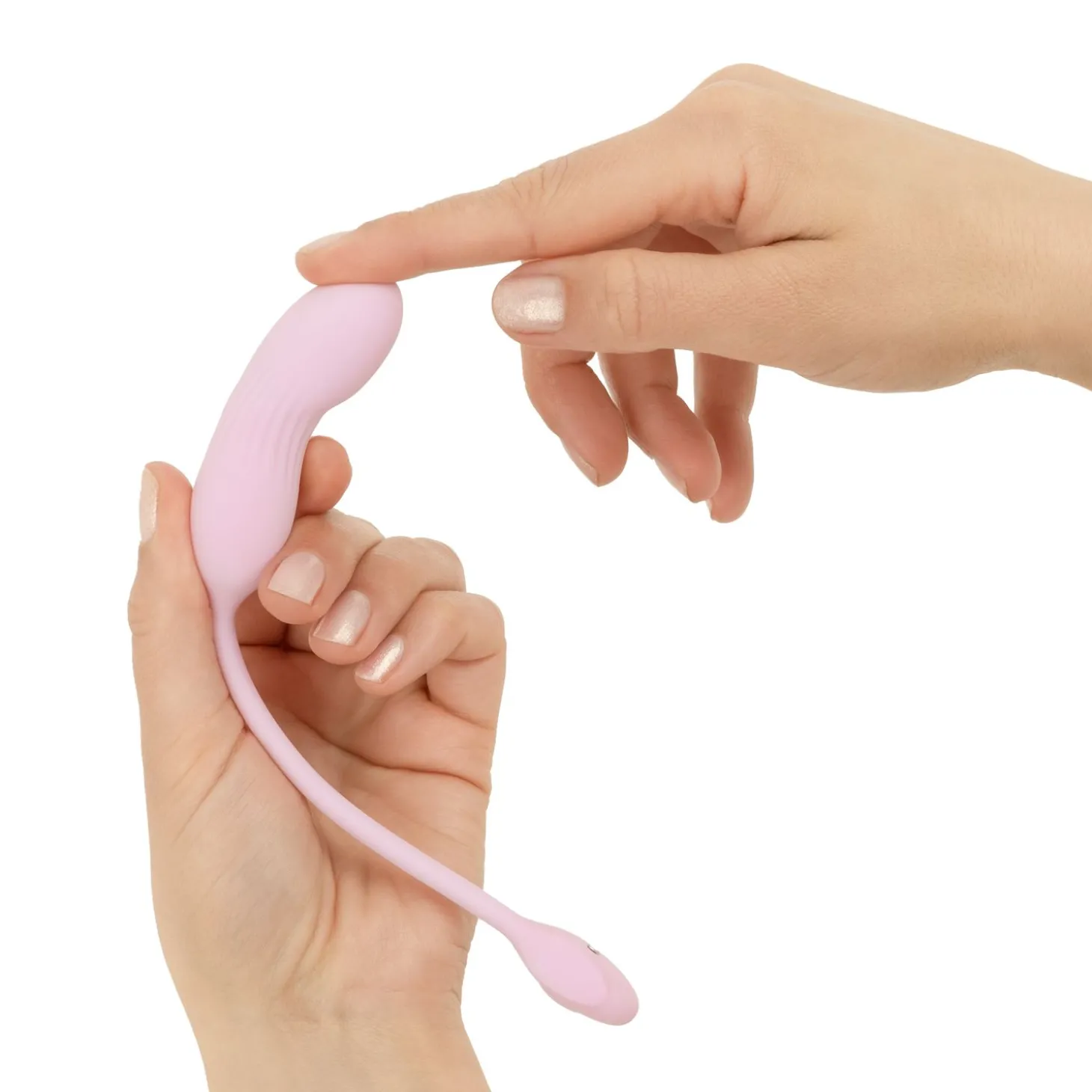 Good Vibes Only - Siva Vibrating Egg - Soft Silicone Roze