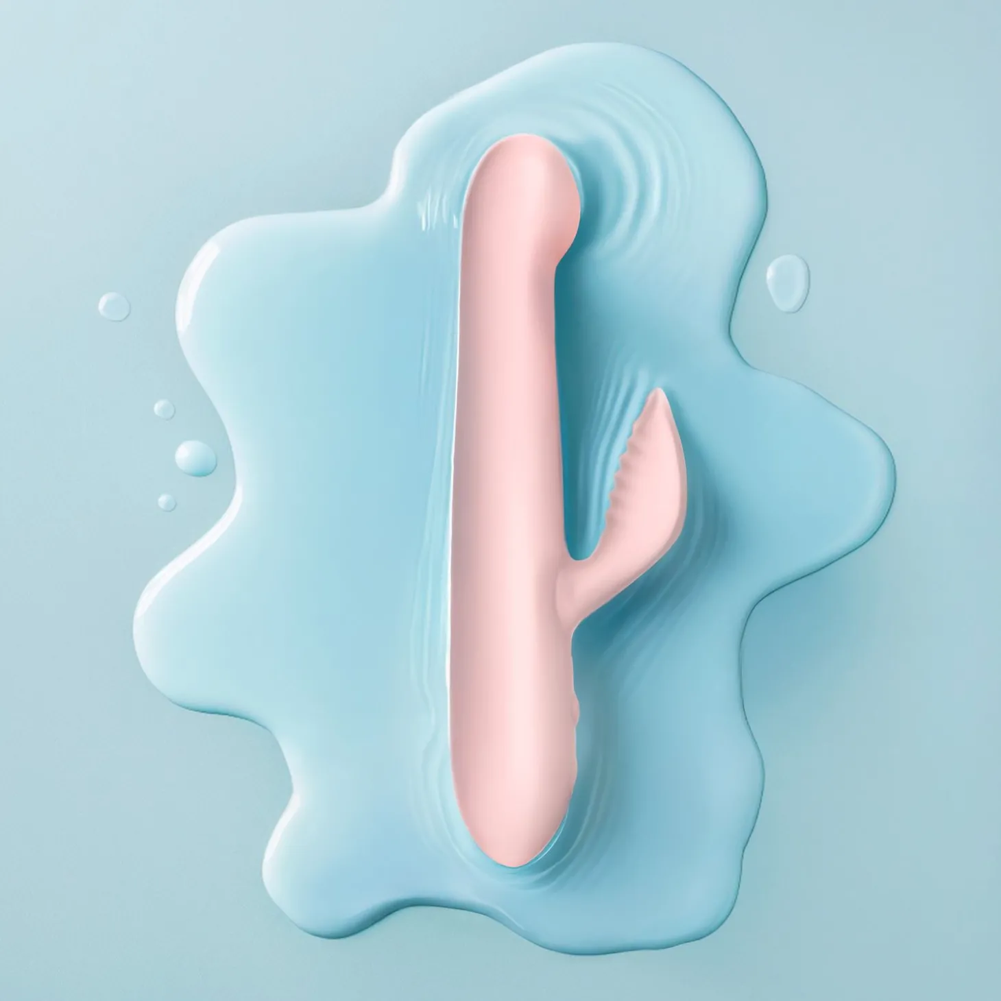 Good Vibes Only - Stotende Vibrator - Soft Silicone - Roze