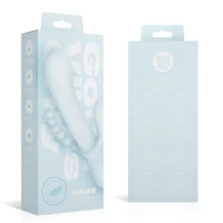 Good Vibes Only - Triple Stimulation Vibe - Soft Silicone - Blauw