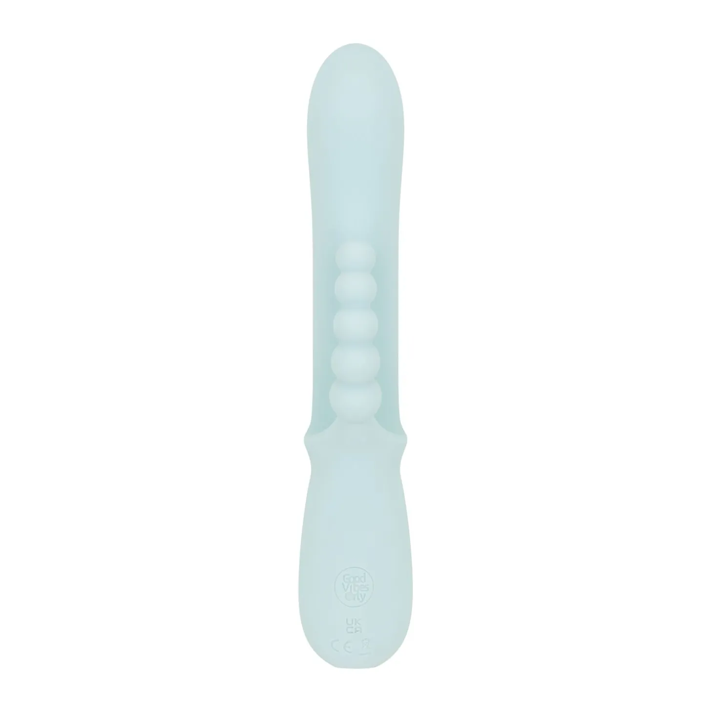 Good Vibes Only - Triple Stimulation Vibe - Soft Silicone - Blauw