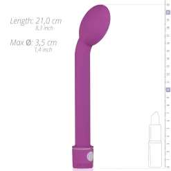 G-spot vibrator - paars