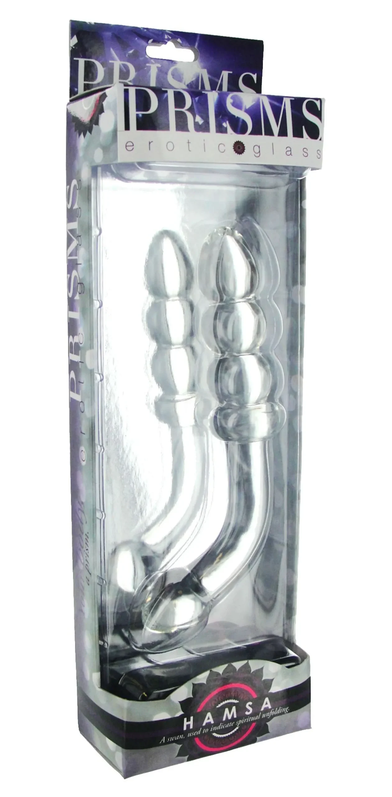 Hamsa Glazen G-spot/P-spot Dildo