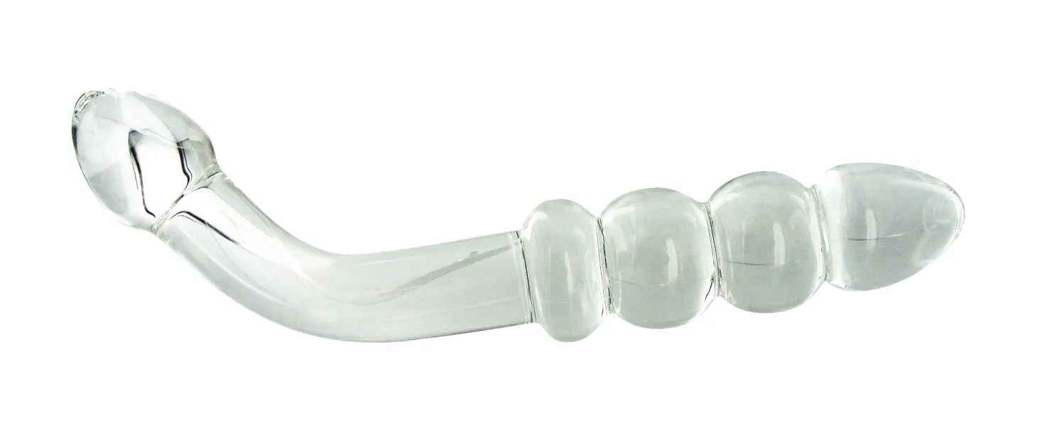 Hamsa Glazen G-spot/P-spot Dildo
