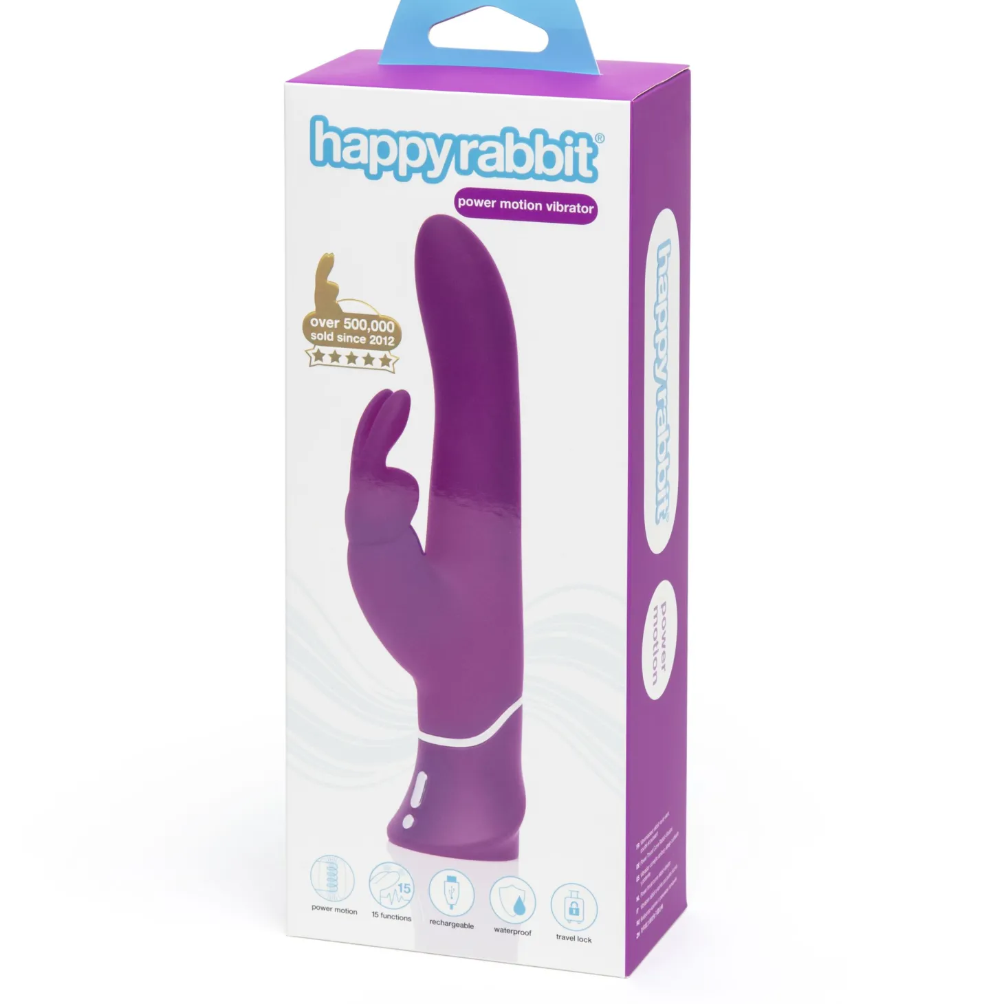 Happy Rabbit - Curve Power Motion Rabbit Vibrator Paars