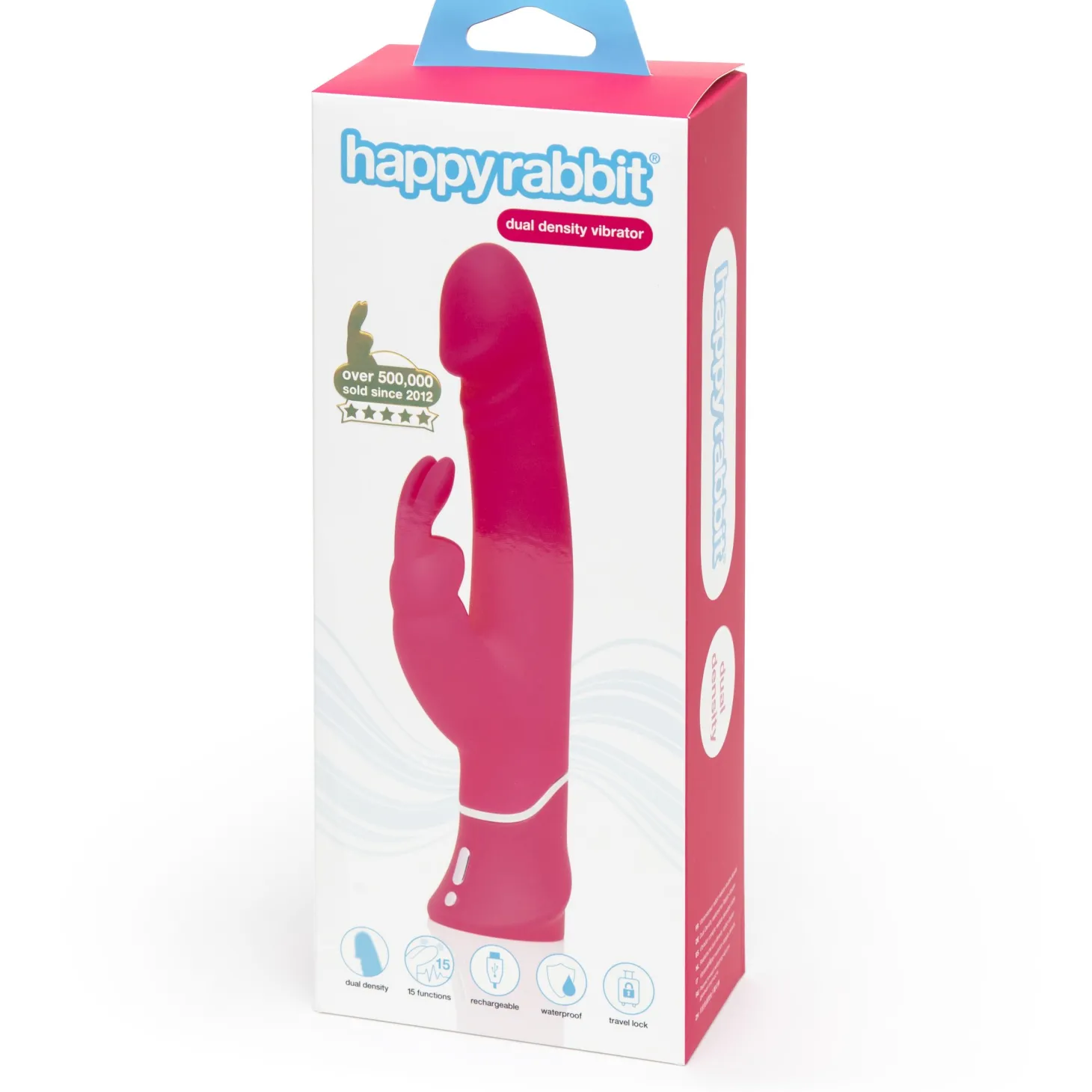 Happy Rabbit – Realistische Rabbit Vibrator – Roze