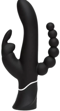 Happy Rabbit – Triple Curve Rabbit Vibrator – Zwart