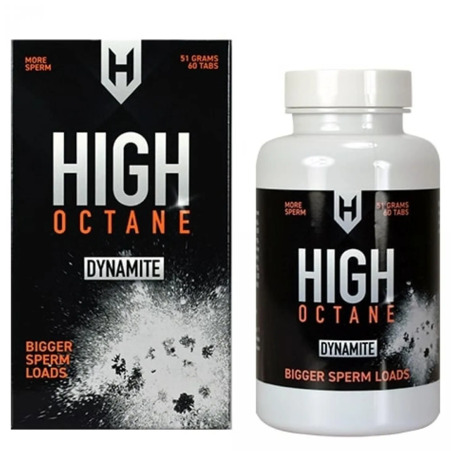 High Octane Dynamite Sperma Verbeteraar - 60 capsules