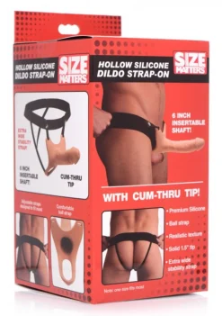 Holle Strap-On Siliconen Dildo Met Harnas