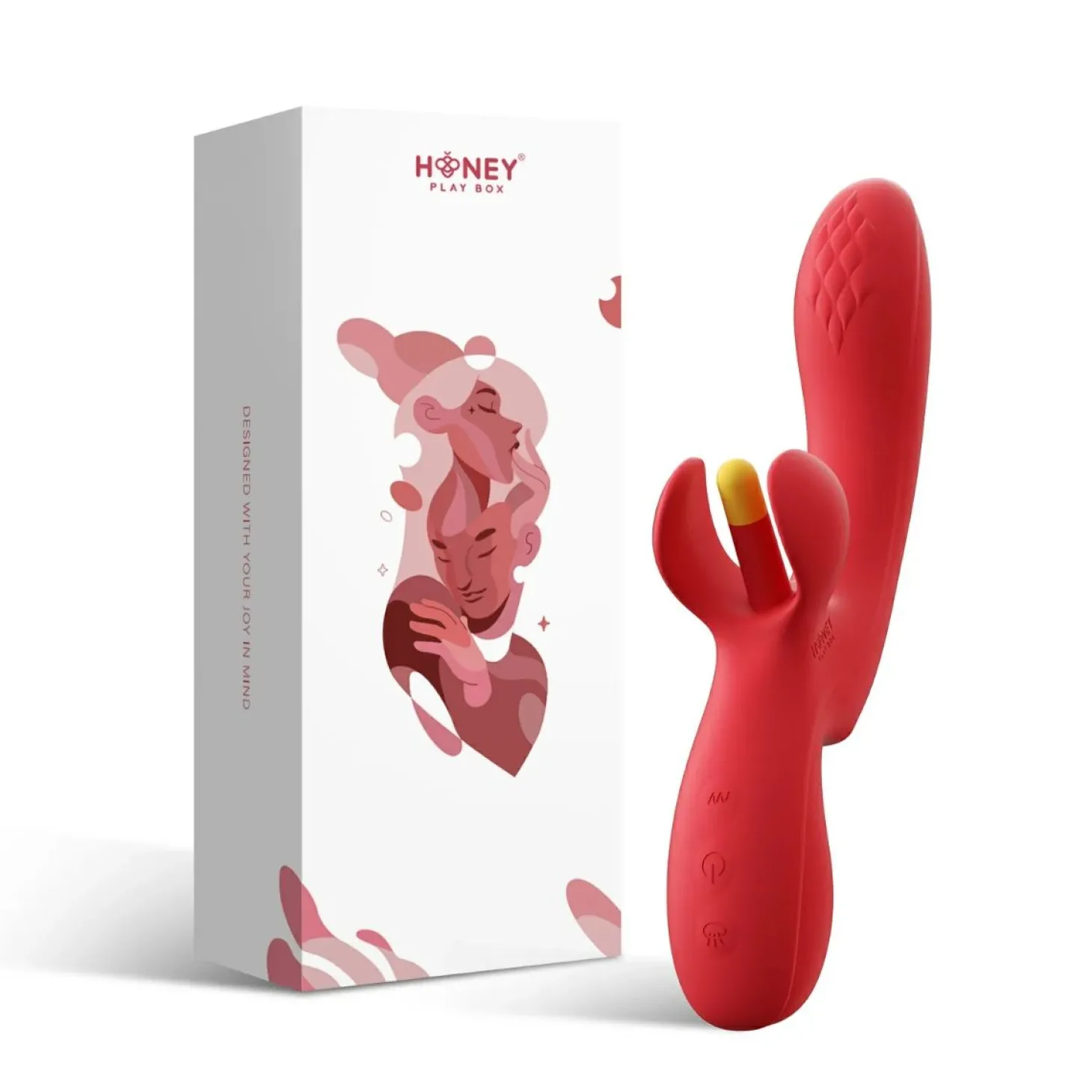 HoneyPlayBox – Fortexa Tapping A-Spot Vibrator – Rood