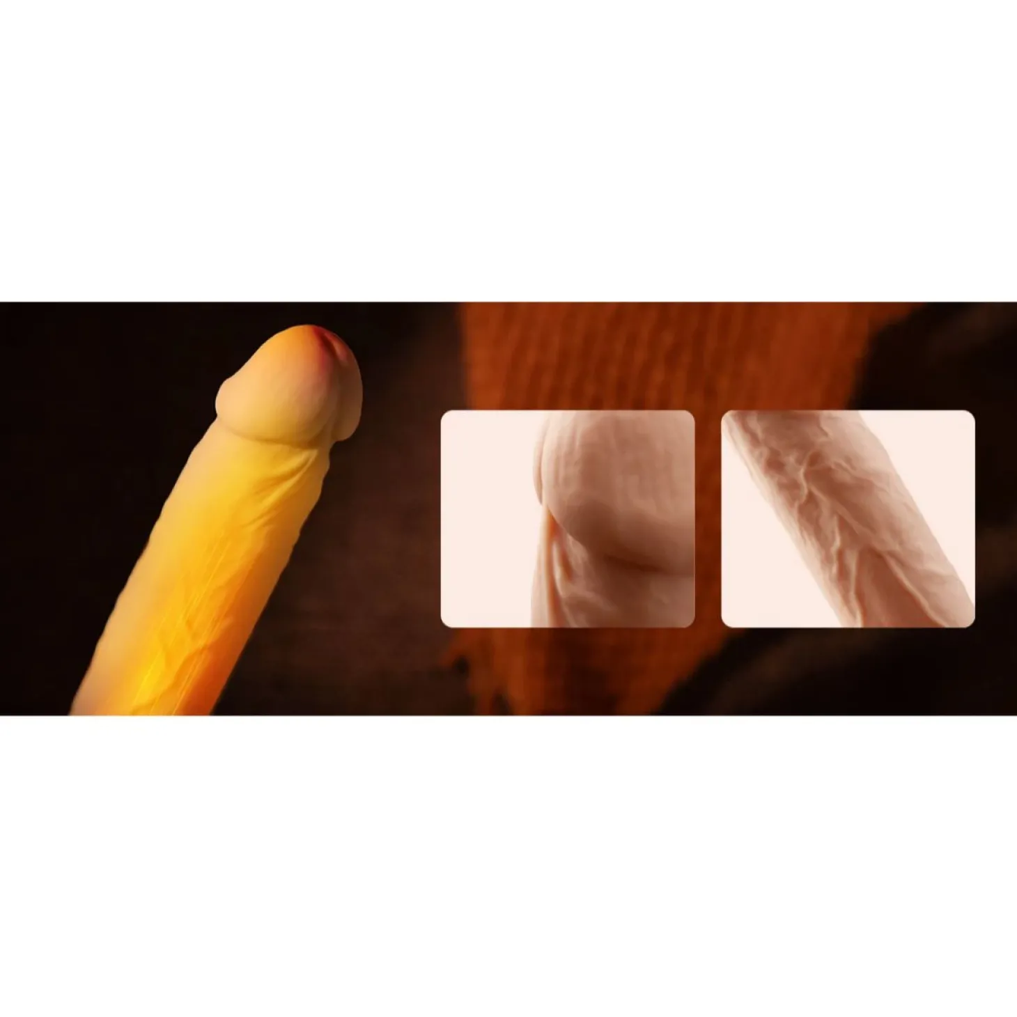 HoneyPlayBox – Luis Thrusting Warming Dildo – 21.99 cm
