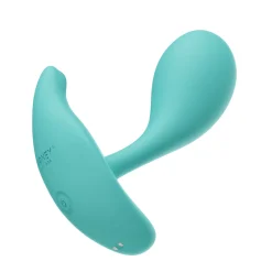 HoneyPlayBox - OLY 2 App-gestuurde Draagbare Clitoris- & G-spot Vibrator - Turkoois