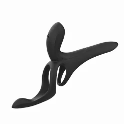 HoneyPlayBox - Pleasure Pivot App-bestuurde Vibrator voor Koppels Zwart