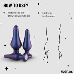 Hueman - Comets Buttplug Set