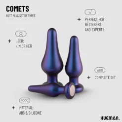 Hueman - Comets Buttplug Set