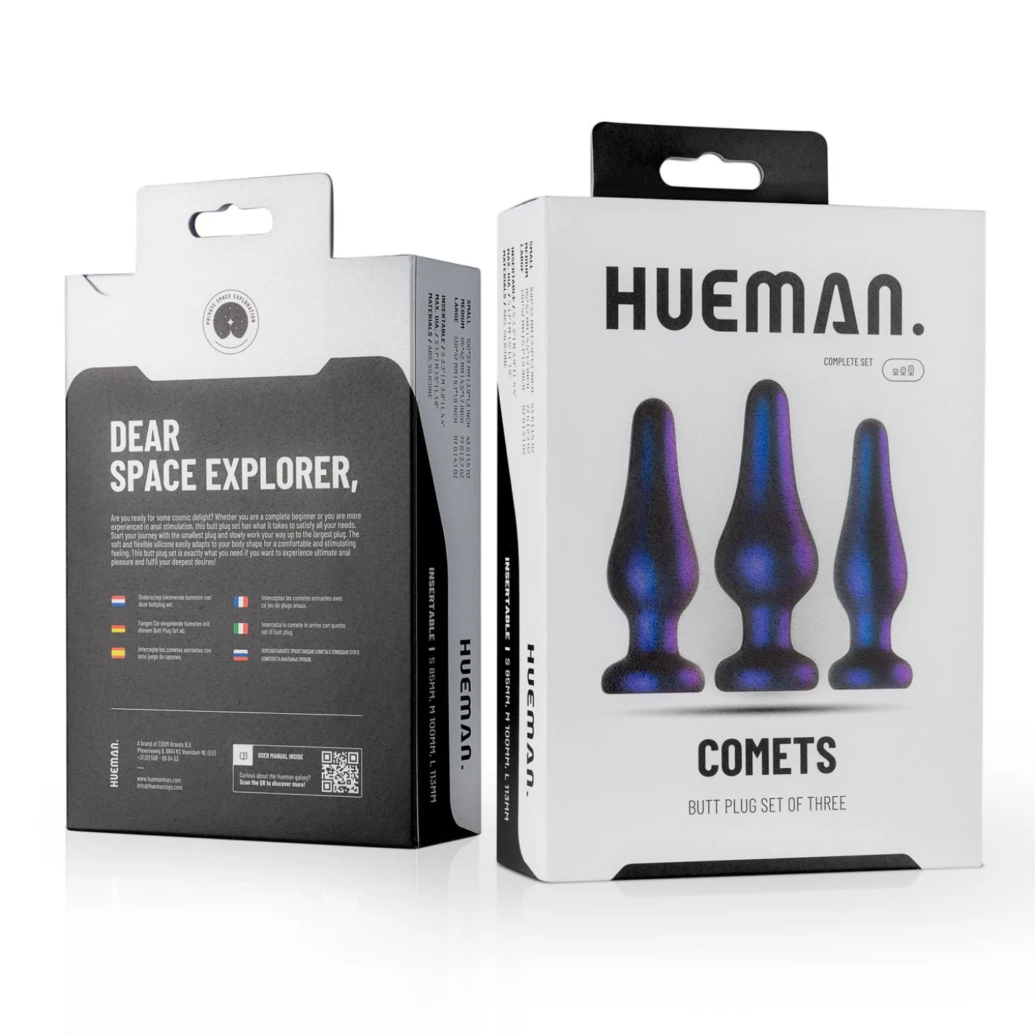 Hueman - Comets Buttplug Set