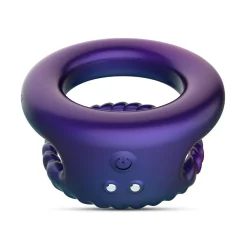 Hueman - Jupiter Vibrerende Cock- en Ballenring - Paars