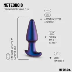 Hueman - Meteoroid Rimmende Anaal Plug