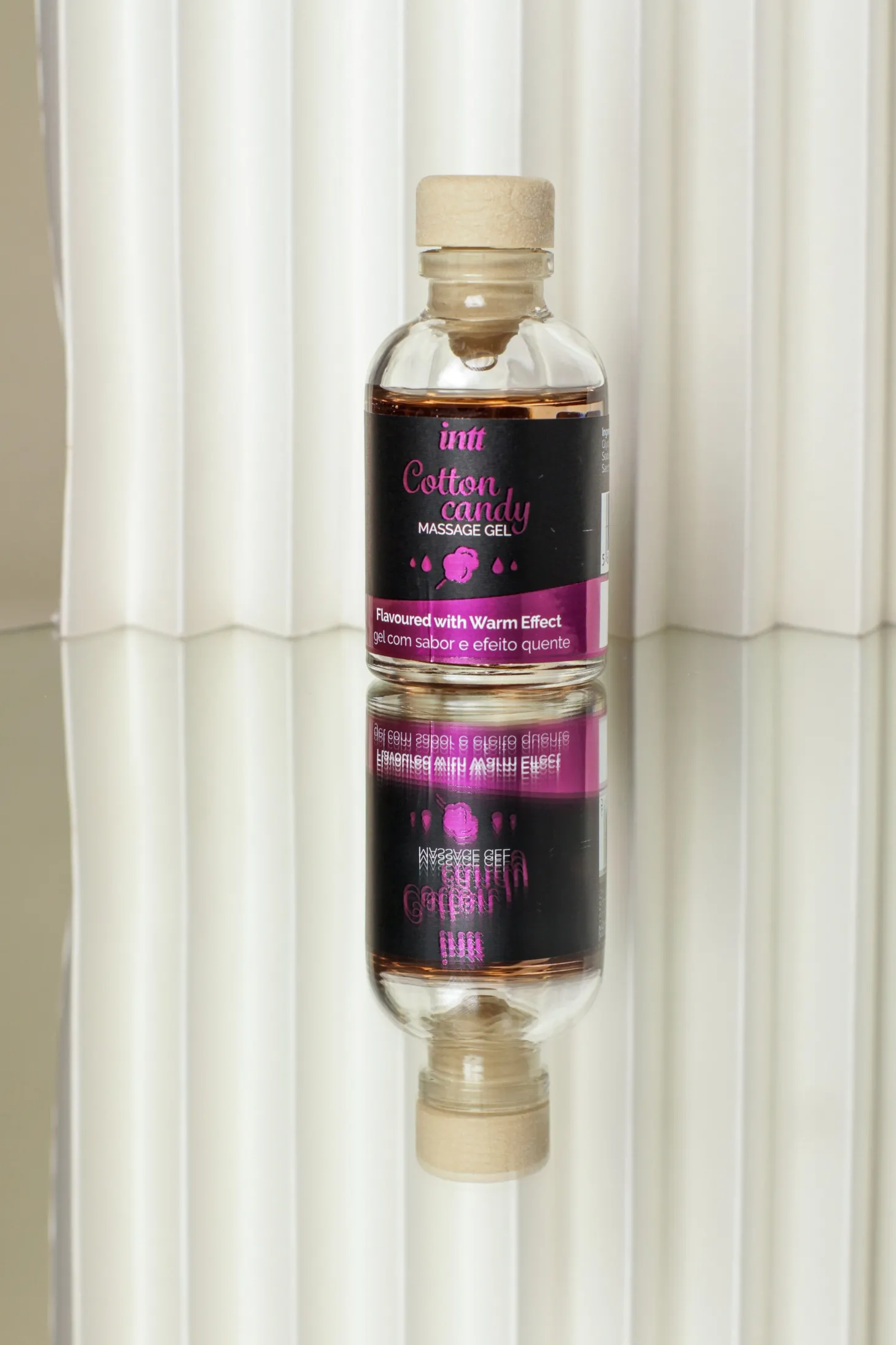INTT - Cotton Candy Verwarmende Massage Gel - 30 ml