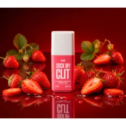 INTT - Suck My Clit Gel Wilde Aardbei - 15ml