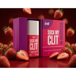 INTT - Suck My Clit Gel Wilde Aardbei - 15ml
