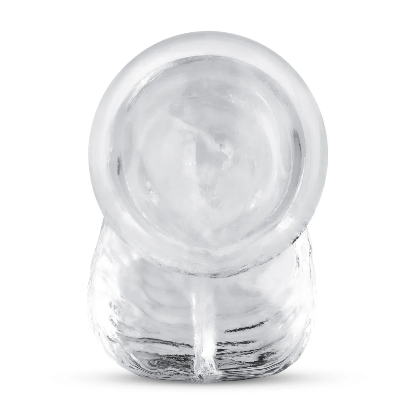 Jelly Dildo met ballen - 17 cm