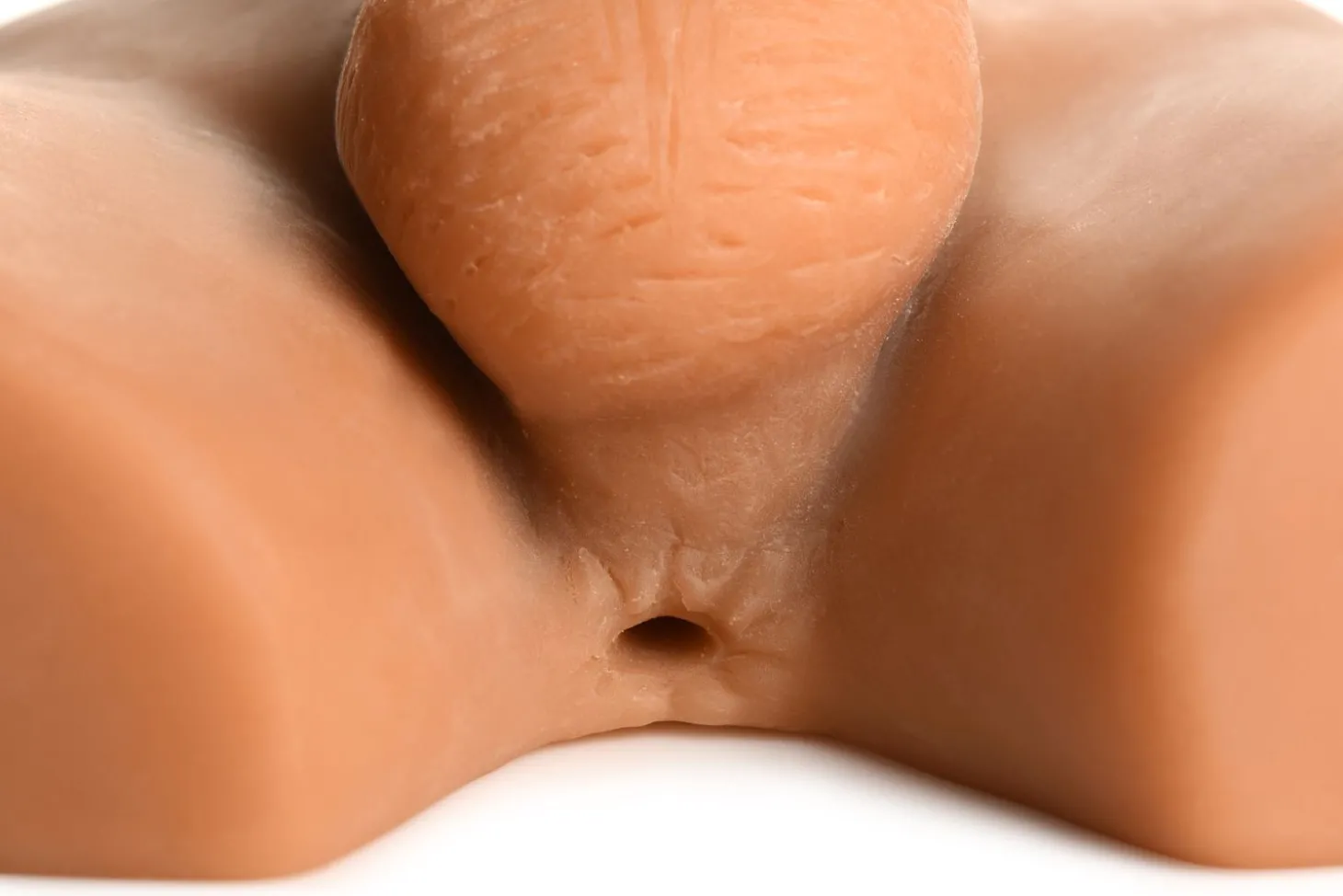 JOCK - Ass Masturbator met Positioneerbare Dildo - Mediumkleurig