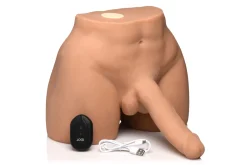 JOCK - Automatisch Knijpende & Vibrerende Masturbator - Medium
