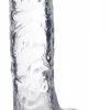Jock C-Thru Transparante Dildo - 25 cm