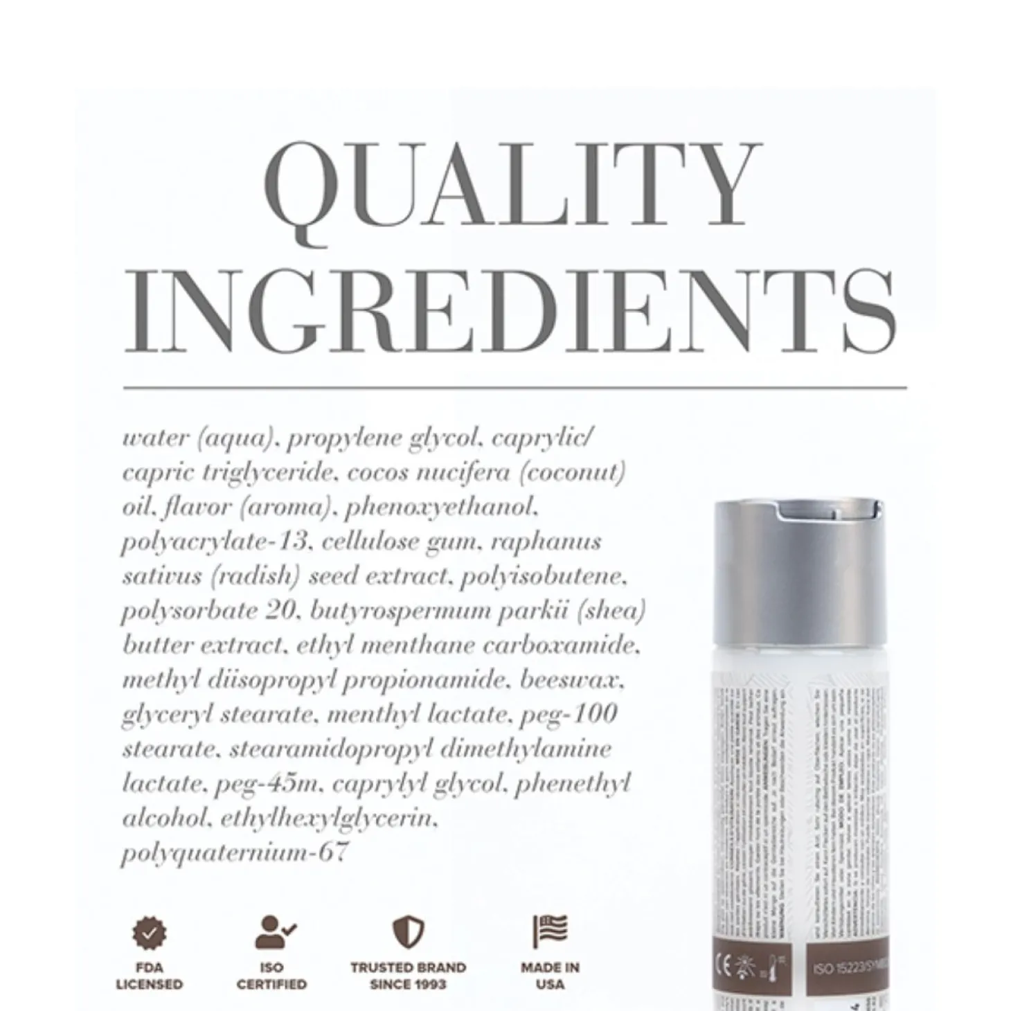 JO – Coconut Hybrid Lubricant – 60 ml