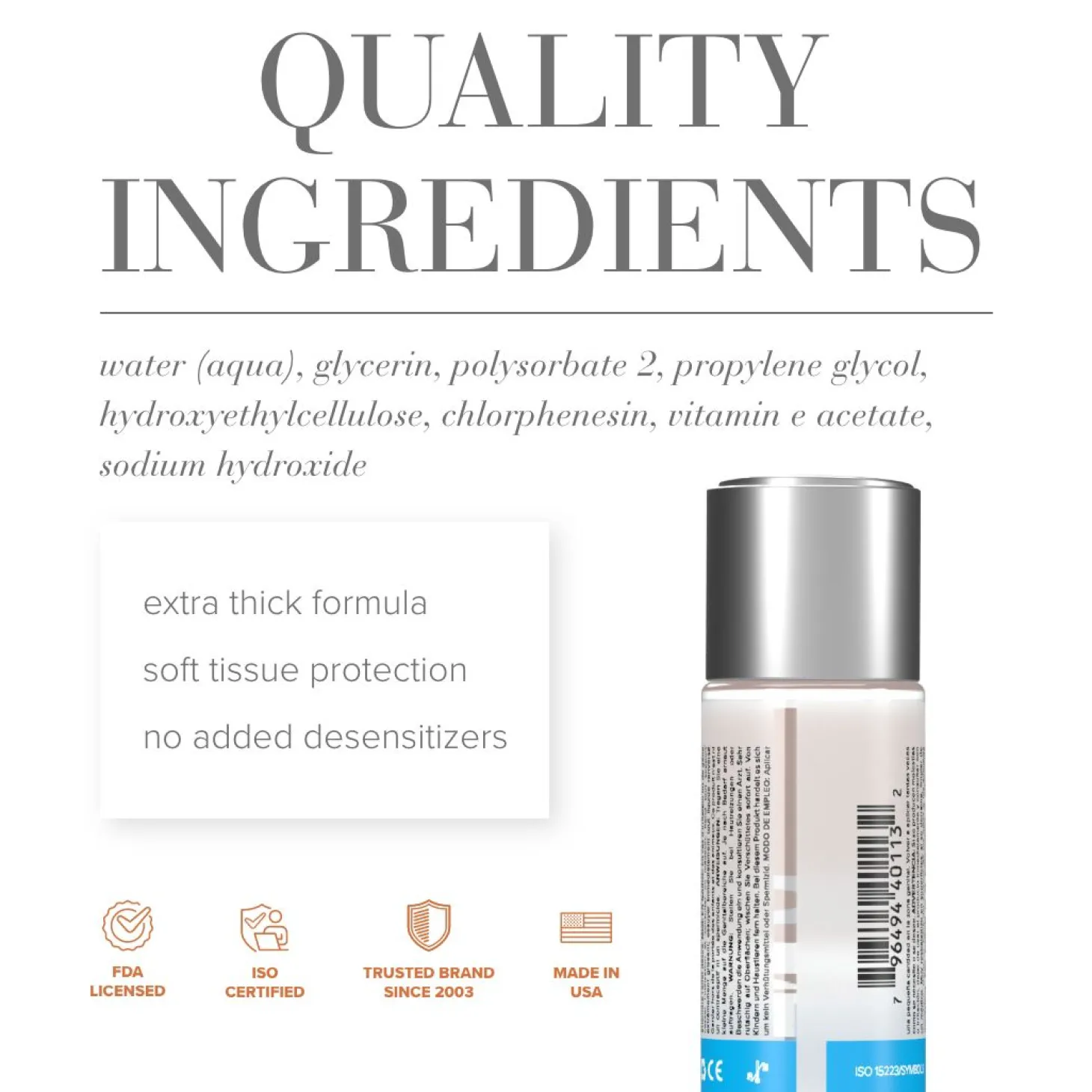 JO - H2O Anal Thick Glijmiddel - 120 ml