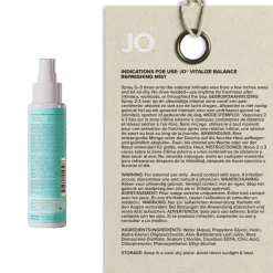 JO - Vitalize Balance Intimate Mist - 60ml