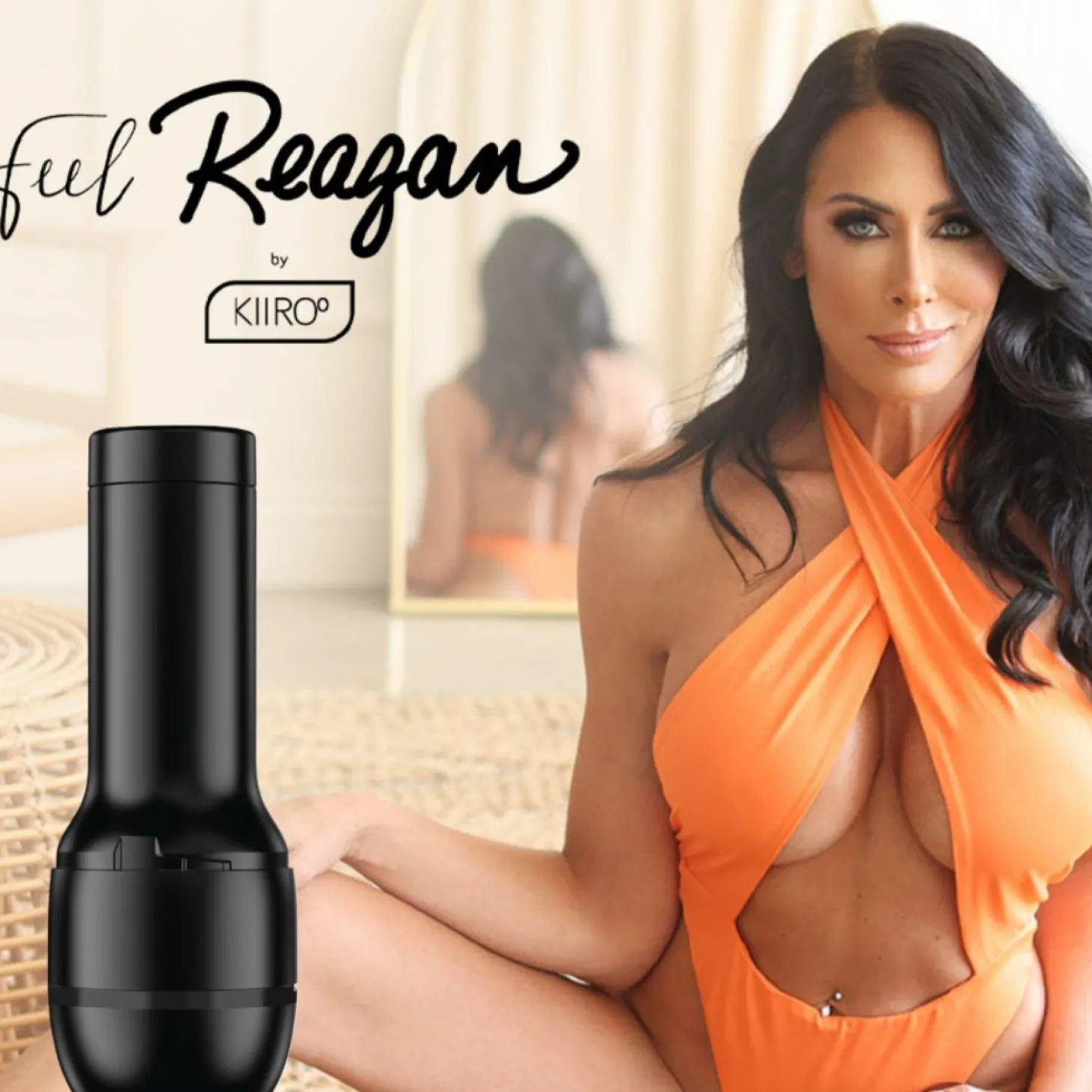 Kiiroo - Feel Reagan Foxx Masturbator - Zwart