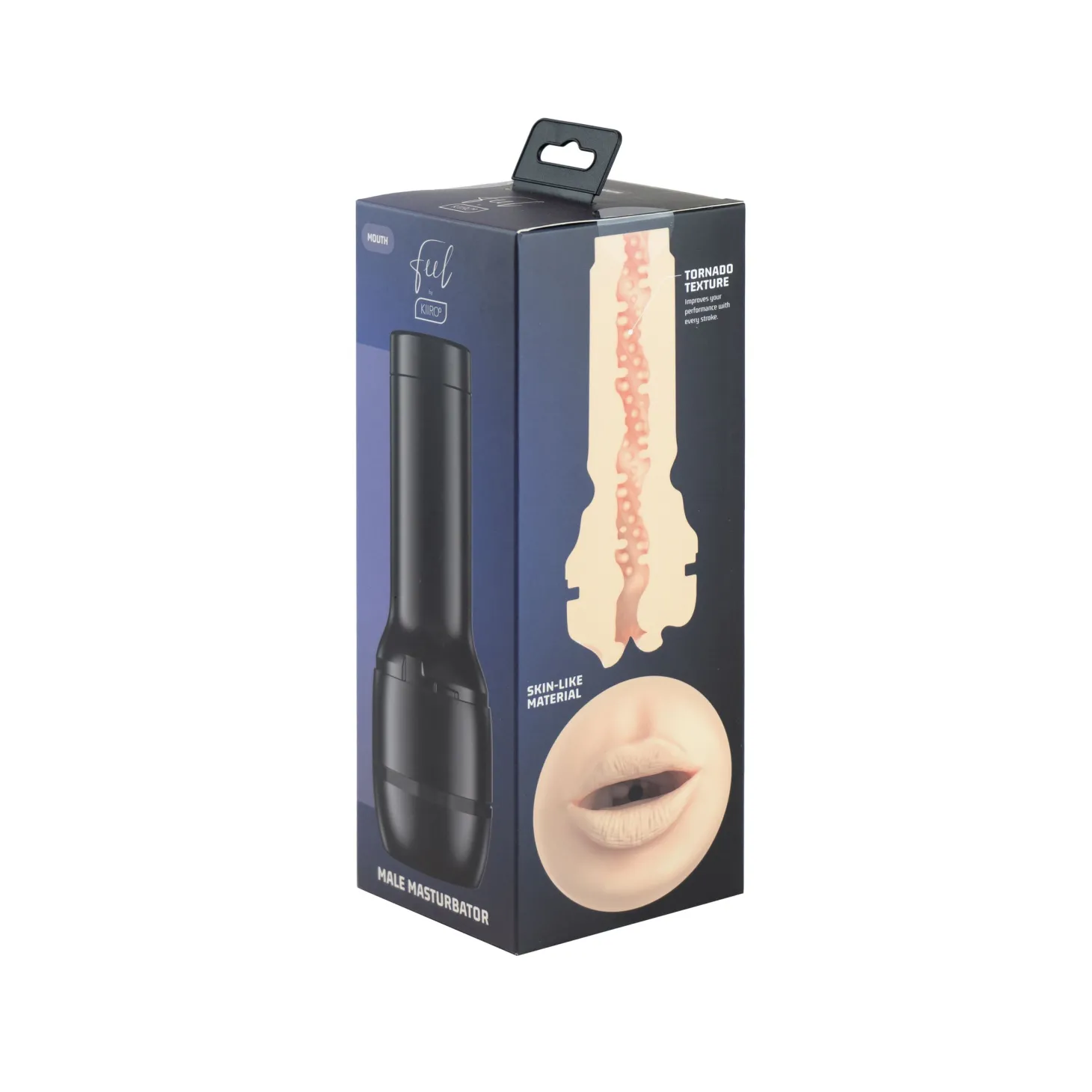 Kiiroo - Feel Universele Mond Stroker - Zwart
