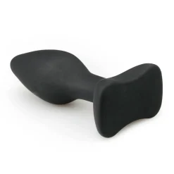 Kleine zwarte siliconen buttplug