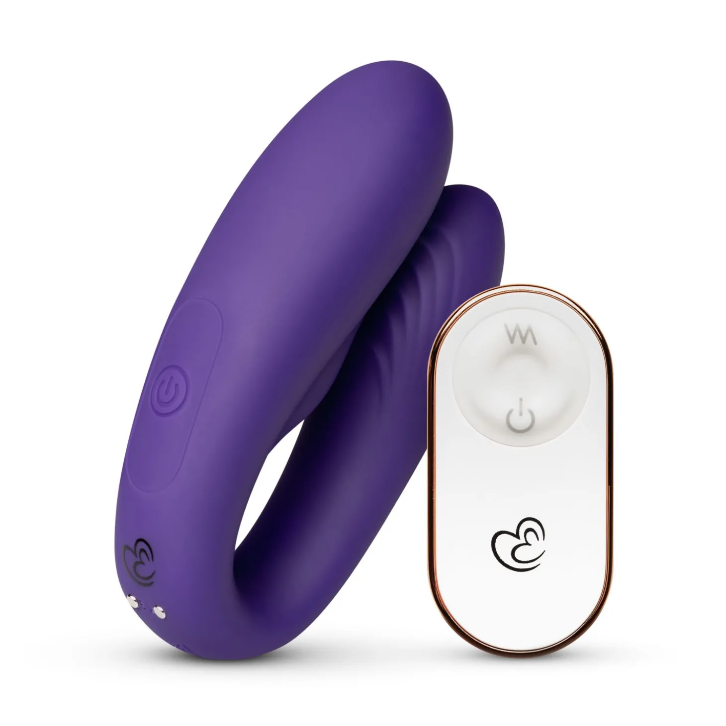 Koppel Vibrator met Afstandsbediening - Paars
