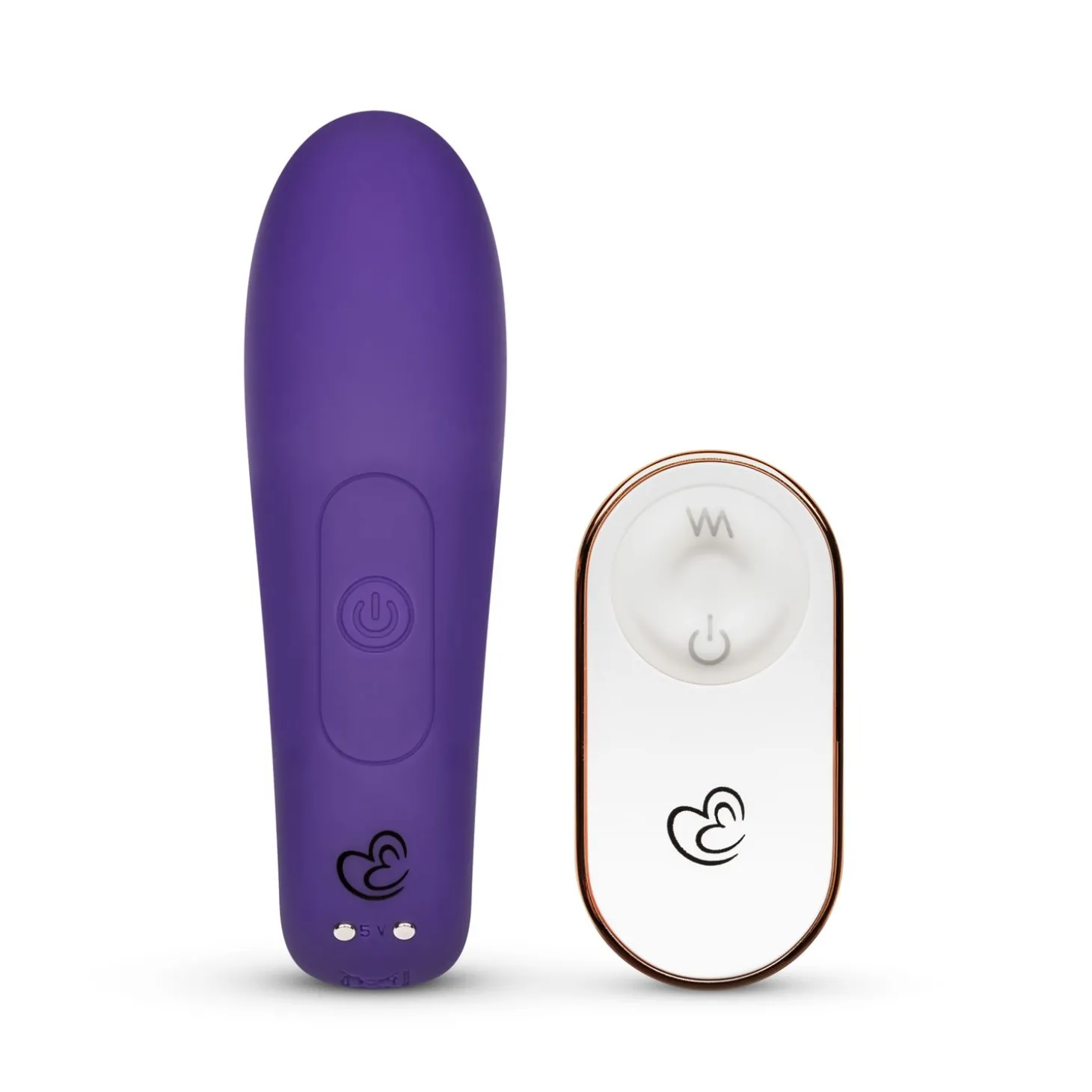 Koppel Vibrator met Afstandsbediening - Paars