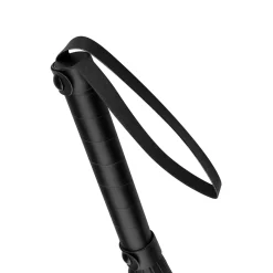 Kunstleren Flogger - Zwart