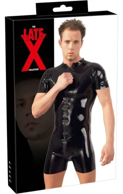 Latex Heren Body Met Rits
