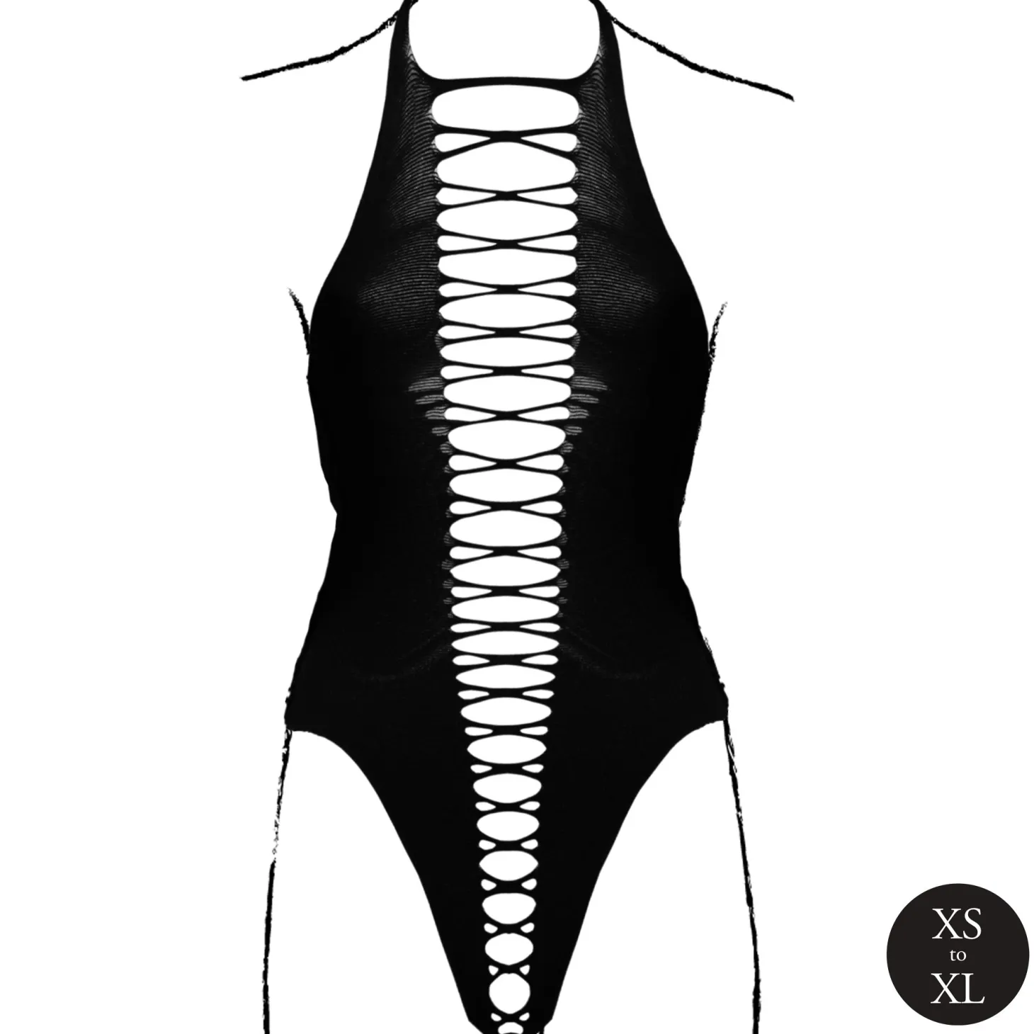 Le Désir - Jordan Open Body - Zwart
