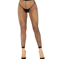 Leg Avenue - Industrial Net Footless Tights - Zwart