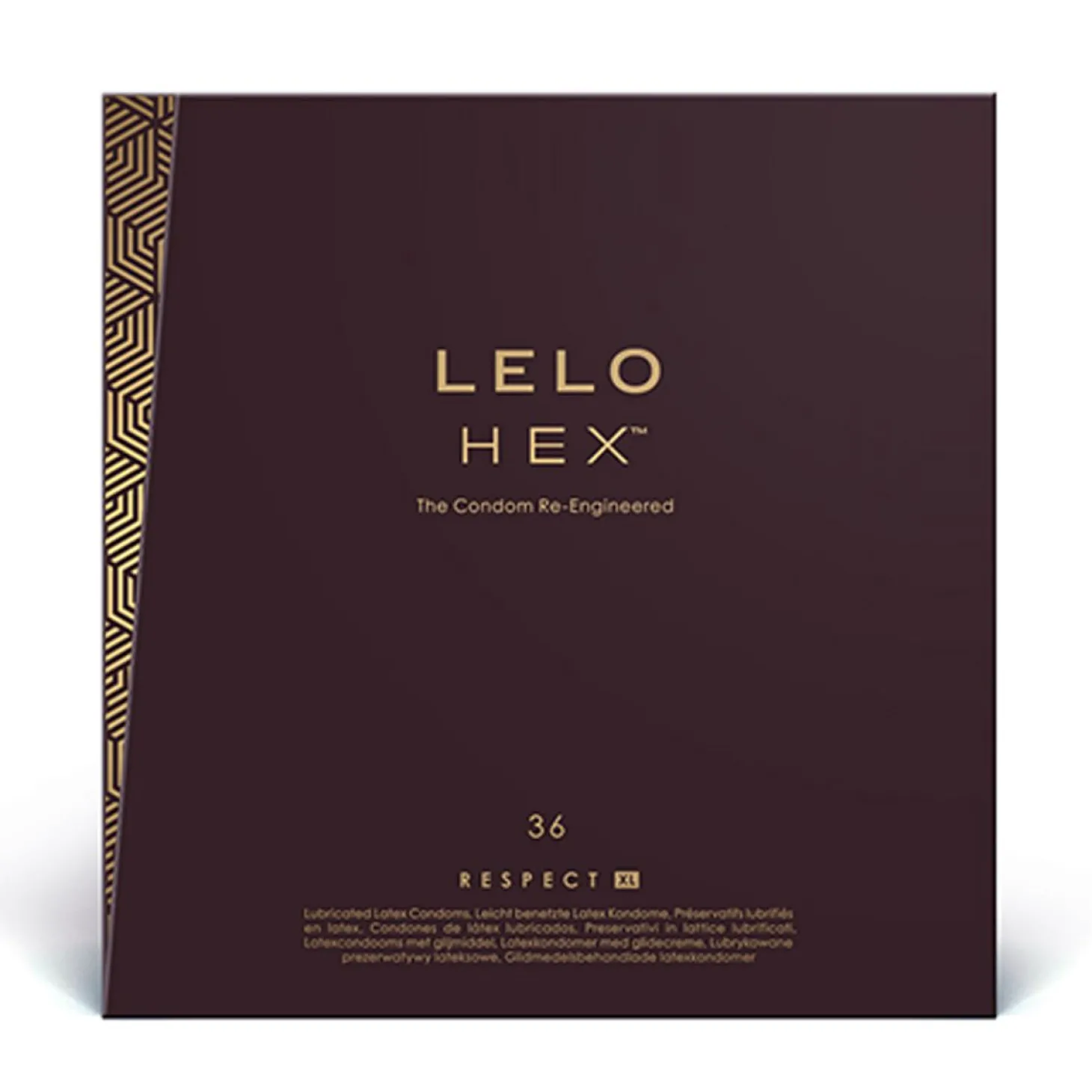 LELO HEX Condooms Respect XL - 36 St.