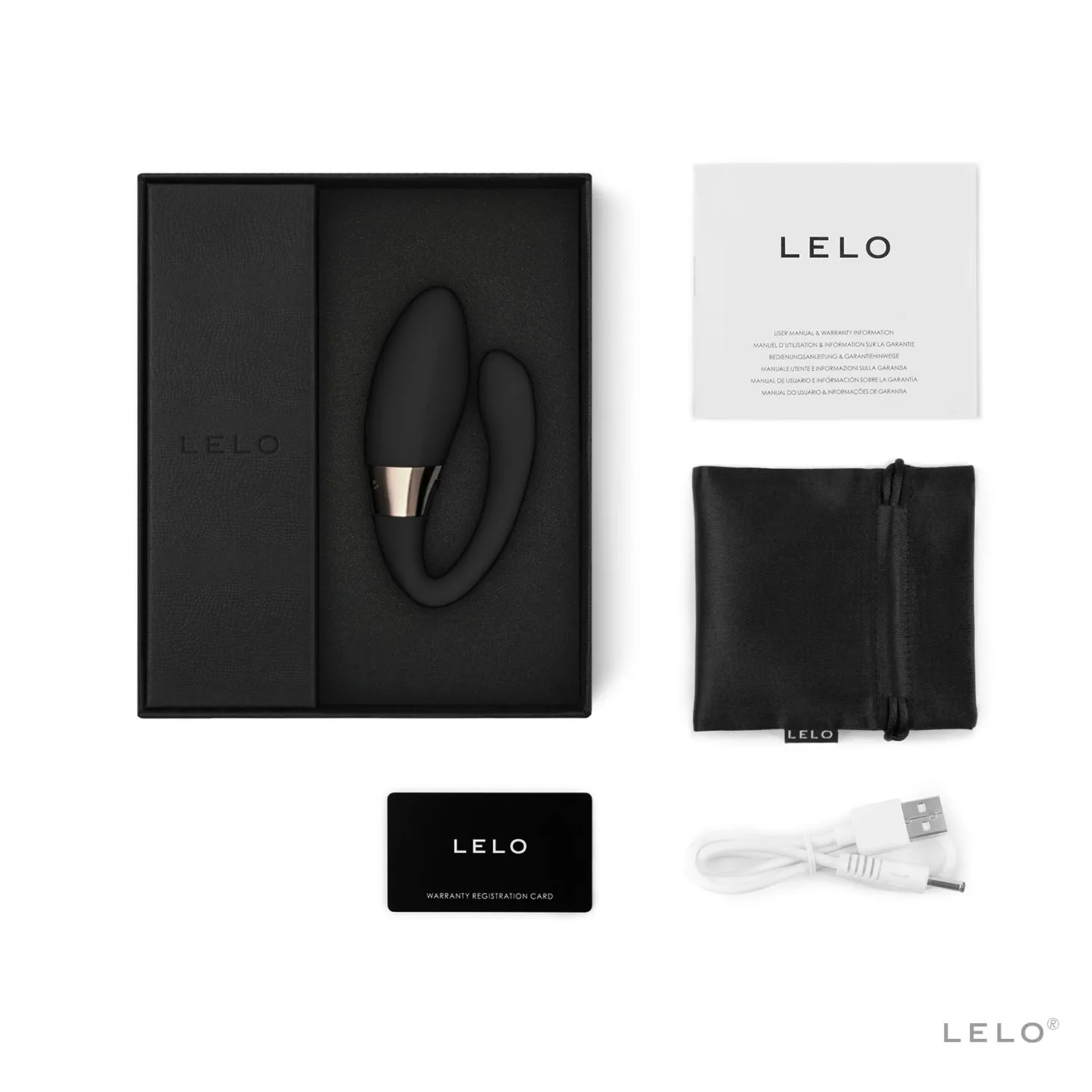 LELO - Koppels Massager - Zwart