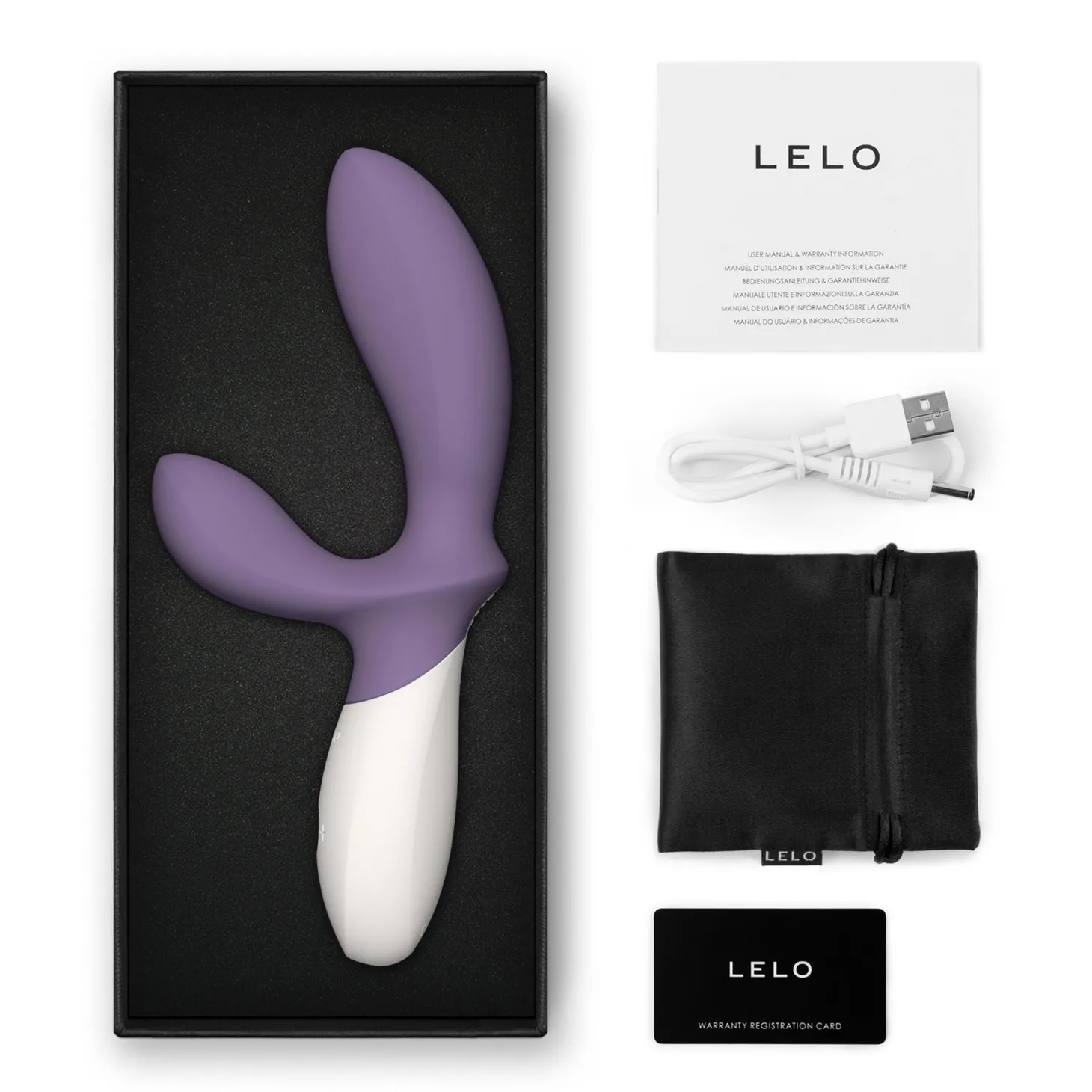 LELO - Loki Wave 2 Prostaat Vibrator - Violet Dusk