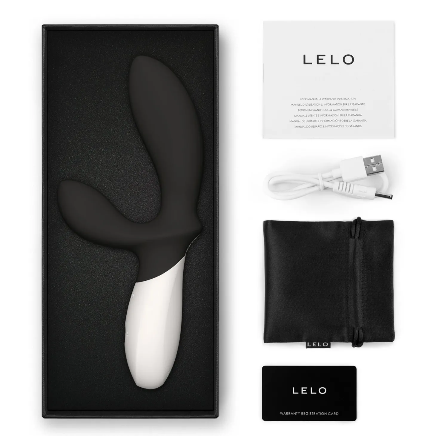 LELO - Loki Wave 2 Prostaat Vibrator - Zwart
