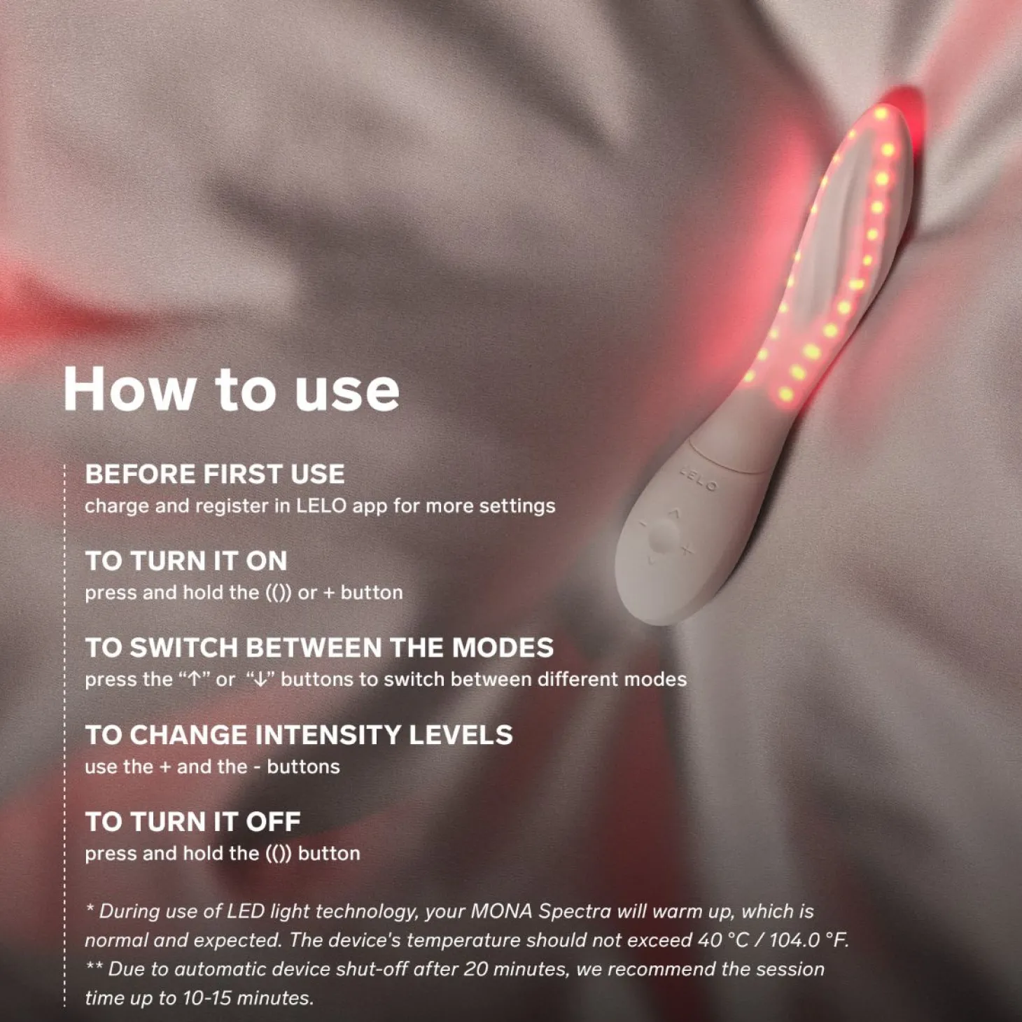 LELO - MONA Spectra G-Spot Vibrator - App Control