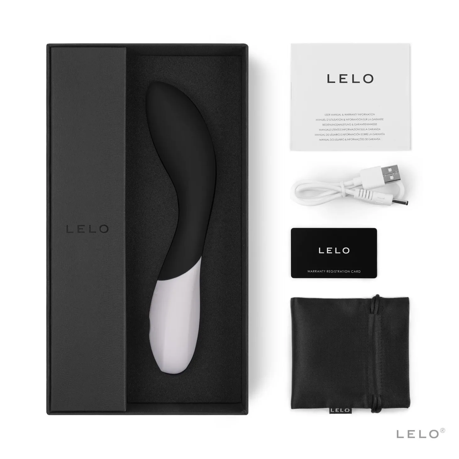 LELO - Mona Wave Vibrator - Zwart
