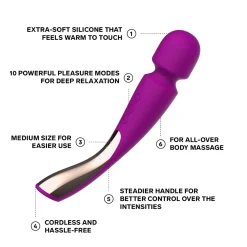 LELO - Smartwand Medium 2 - Deep Rose