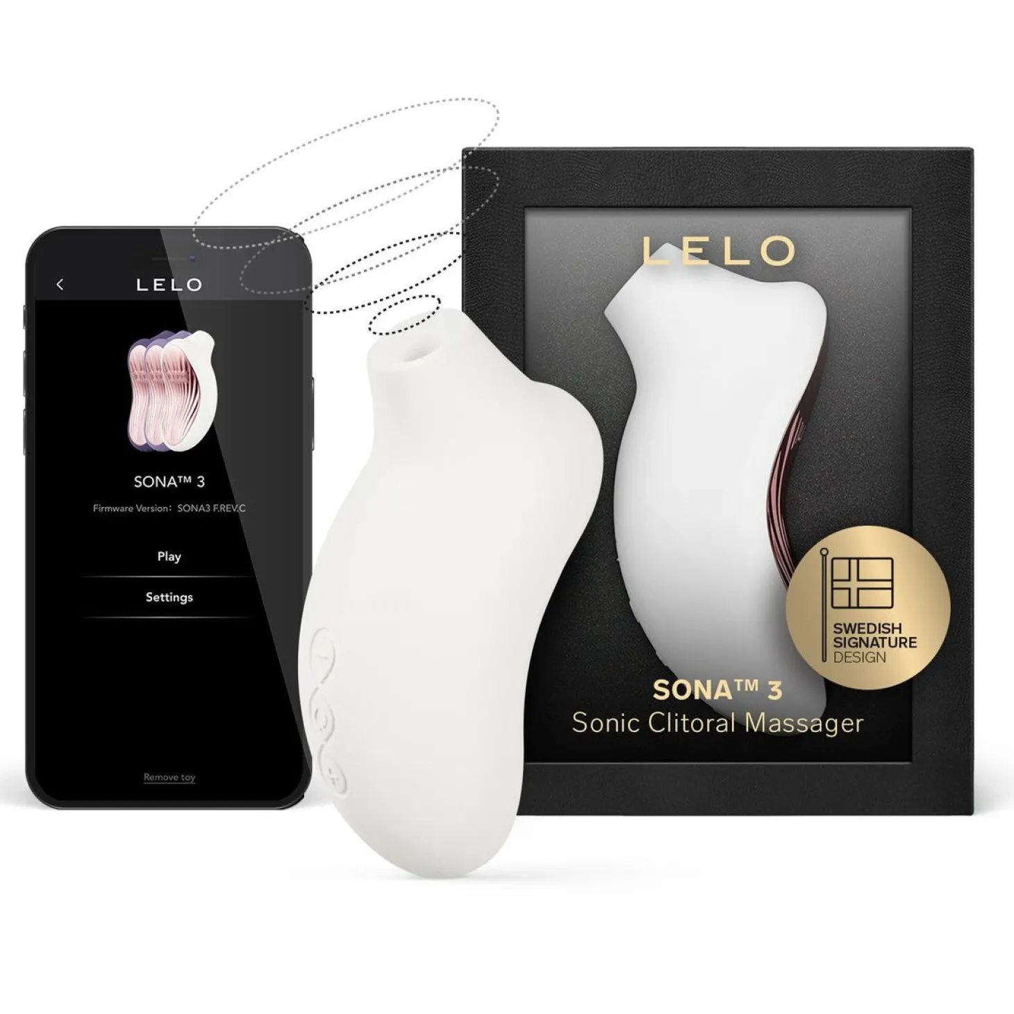 LELO - SONA 3 Clitoris Stimulator - Cream