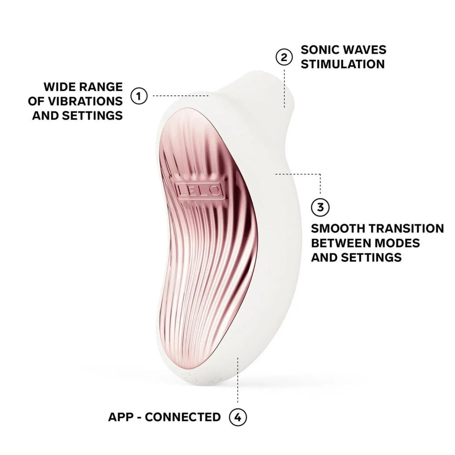 LELO - SONA 3 Clitoris Stimulator - Cream
